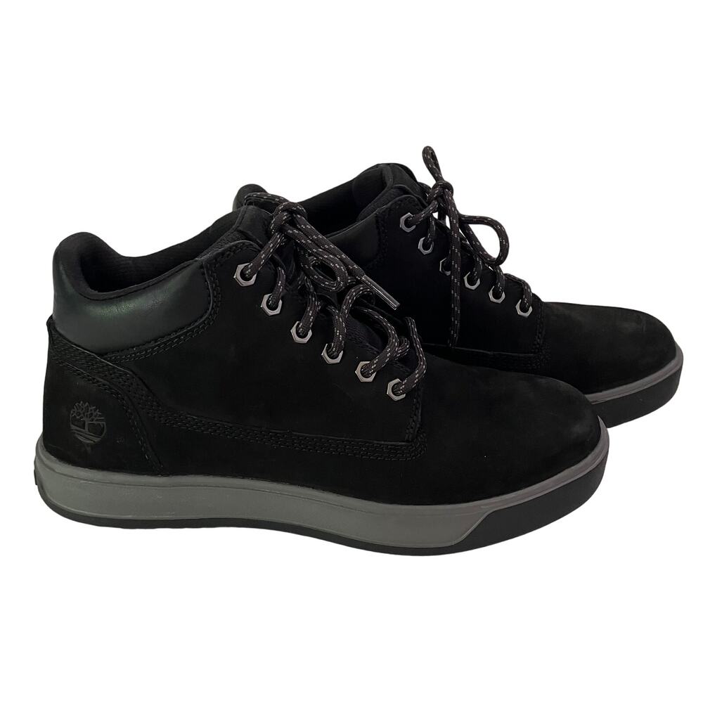 Timberland Men’s Black Lace Up Mid Rise Boot Size 8